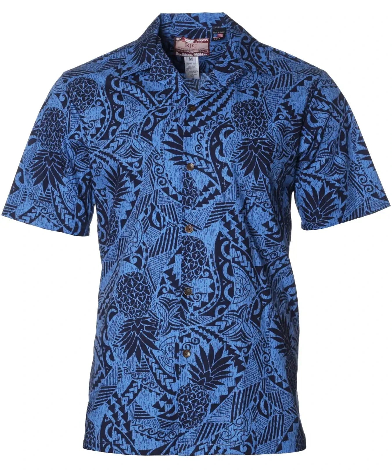 Tribal King Pineapple Aloha Shirt – Shaka Time Hawaii