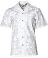 White Aloha Shirt Kaneohe White