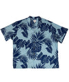 Hawaiian Shirt Plus Size Monstera Palms