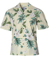 Kahua Plumeria Shirt Yellow KY