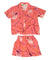 Pineapples Bamboo Boy’s 2 Piece Clothes Rayon Set