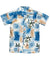 Boys Hawaiian Shirt Island Glyphs Tribal Life