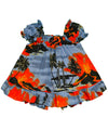 Kilauea Volcano Lava Baby Clothes 2 Piece Capri Set