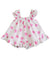 Palms Tribal Baby Clothes 2 Piece Capri Set