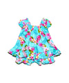 Lola Baby Hawaiian Clothes 2 Piece Capri Set Aqua