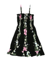 Hibiscus Leis Girls Hawaiian Smock Dress with Ruffle