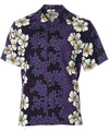 Royal Hibiscus Hawaiian Shirt Purple