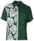 Prince Kuhio Hawaiian Shirt Side Design Green-White Green