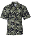 Fan Palms Hawaiian Shirt Black KY