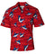 Marlin Starfish Aloha Shirt Red