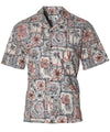Outrigger Tapa Hawaiian Shirt Red