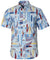 Surfboards Sketchbook Button Up Dress Aloha Shirt