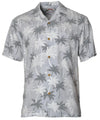 Palm Shadow Resort Hawaiian Shirt Ash