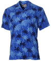 Palm Shadow Resort Hawaiian Shirt Blue