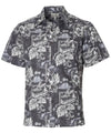 Iolani Palace Button-Up Dress Aloha Shirt