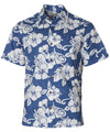 Monarch Button-Up Dress Hawaiian Shirt Business Casual