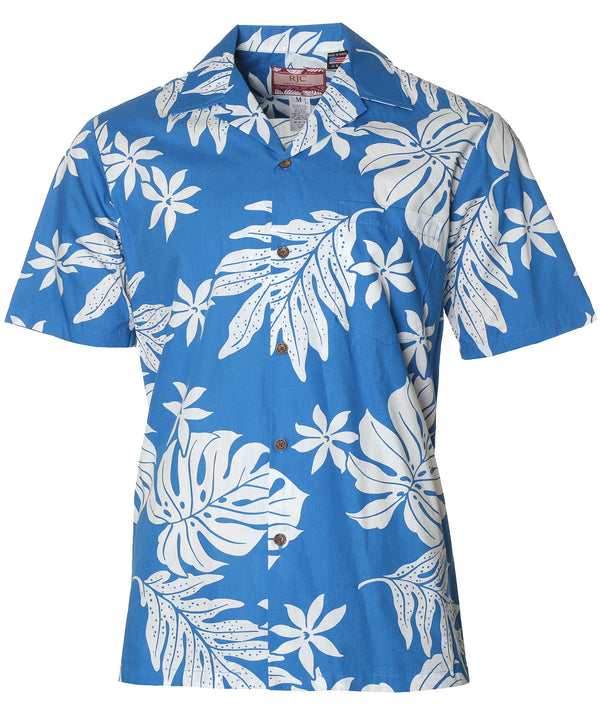 Kaanapali Aloha Shirt Light Blue
