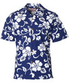 Hawaiian Shirt Hibiscus Kaneohe Royal RJC