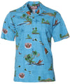 Voyagers Tale Hawaiian Shirt Proud Legacy of Aloha Aqua