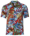 Hoike Hawaiian Resort Shirt Burgundy