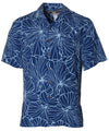 Mega Hibiscus Hawaiian Shirt Rayon Poplin