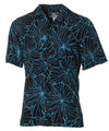 Mega Hibiscus Hawaiian Shirt Rayon Poplin