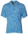 Hawaiian Shirt Rayon Poplin Birds of Paradise Mirage