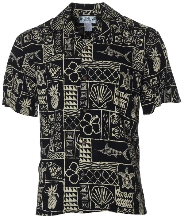 The Marlin Island Shirt Black