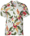 Men Rayon Hawaiian Shirt Orchid Pua