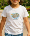Kids T-Shirts Kitty Ocean Diver White