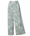 Wide Leg Hawaii-Made Pants Pineapples Field