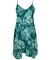 Makai Palms Scarf Hem Short Hawaiian Dress