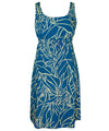 Birds of Paradise Mirage Short Hawaiian Dress with Adjustable Waist Tie