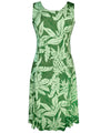 Midi Hawaiian Dress Bias Rayon Viva Pineapples