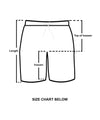 Red Palaka Shorts Hawaii Heritage Design