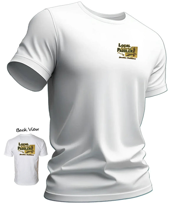 Local Paddler Surf Hawaiian Traditions T-Shirt White