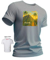 Hike to Heaven Hawaiian T-Shirt Ash