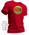 Hawaiian T-Shirt Na Pali Dreams Kauai Red