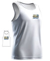 Tank Top Men's Hawaiian Shirt Islands Map White