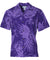 Monstera Men's Cotton Shirt Purple Two Palms