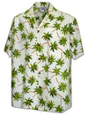 Green Palms Aloha Shirt