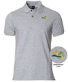 Men's Polo Shirt Hawaii Sunrise Ash Ash