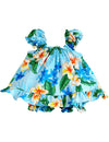 Baby Clothes 2 Piece Capri Set Kelly Blue RJC