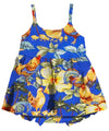 Baby Girl Bungee Dress Set Roosters Up Navy