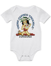 White Baby Onesie Fun and Cute Design