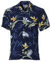 Bamboo Paradise Shirt Navy Paradise Found