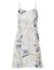 Bamboo Paradise Spaghetti Strap Hawaiian Dress in Cream Cream