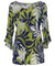 Bell Sleeves 3/4 Blouse MAHINA Green Mae Young Designs