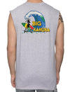 Big Kahuna Wave Muscle Tee Ash Shaka Time Hawaii