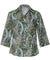 Women Hawaiian Blouse 3/4 Sleeves Fresh Pineapples Green Mae Young Designs